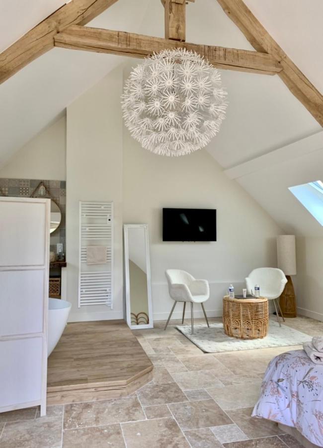 Chambres D'Hotes L'Escale Charmante Choussy Bagian luar foto